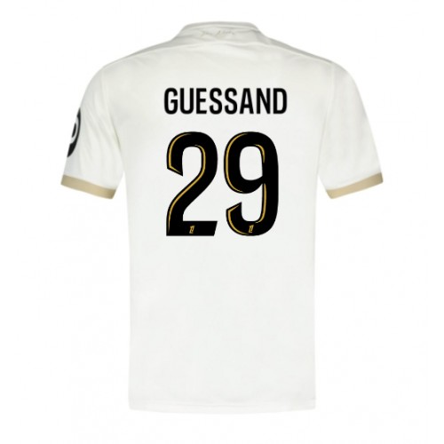 Fotballdrakt Herre OGC Nice Evann Guessand #29 Bortedrakt 2024-25 Kortermet